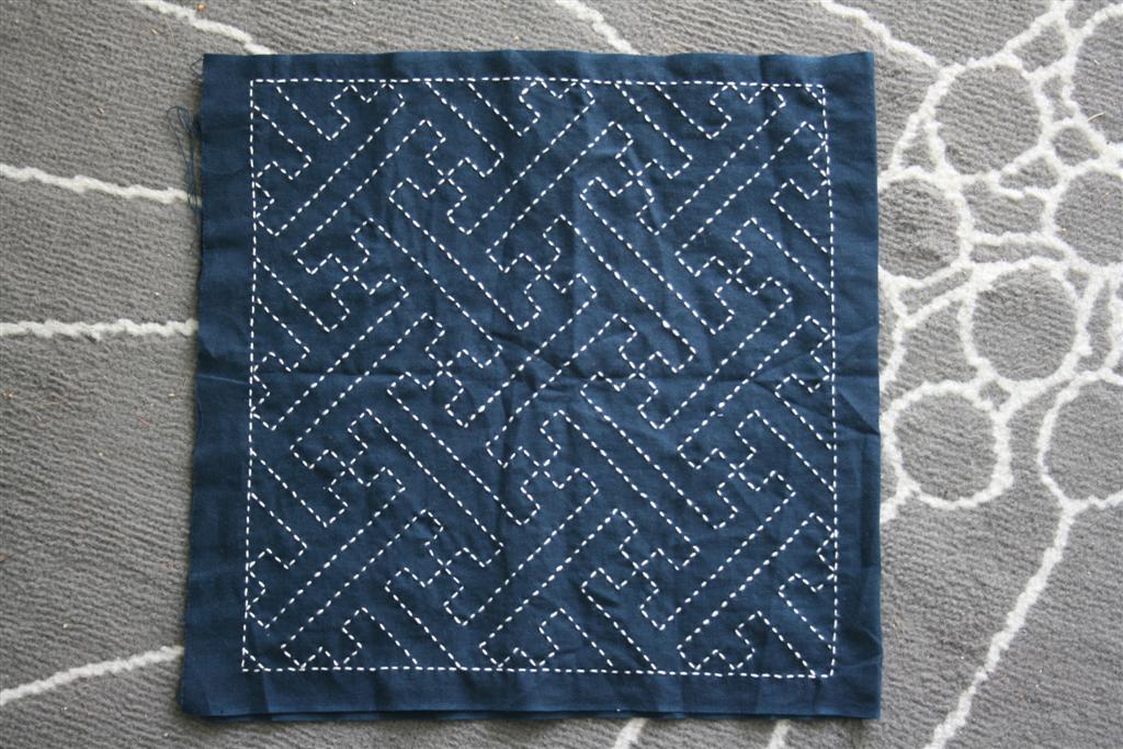 Sashiko Embroidery Hopeful Homemaker