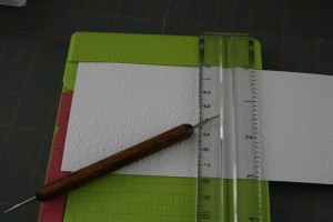 paper, paper cutter and embossing tool