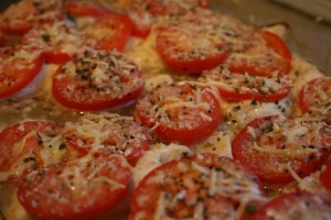 tomato topped chicken