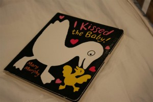 I Kissed the baby board book