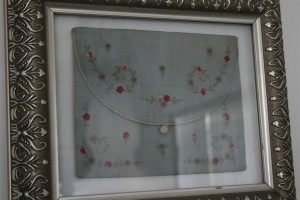 framed silk purse