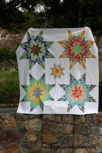 katie jump rope lone star quilt top