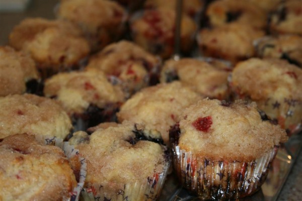 Fourth of July Muffins - Hopeful Homemaker