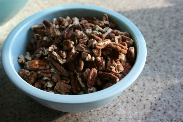 cup of pecans