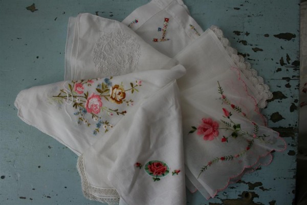 vintage handkerchiefs