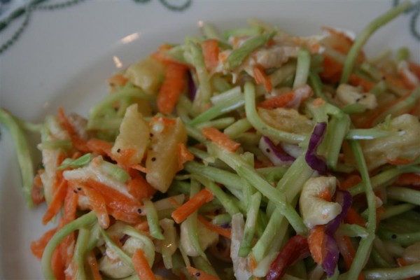 Crunchy Poppyseed Chicken Salad - Hopeful Homemaker