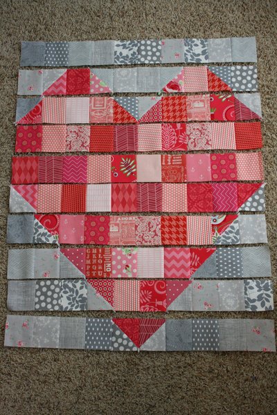 Heart Mini Quilt - Hopeful Homemaker